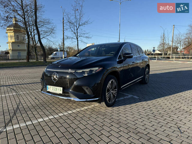 Черный Мерседес EQS SUV, объемом двигателя 0 л и пробегом 49 тыс. км за 55000 $, фото 1 на Automoto.ua