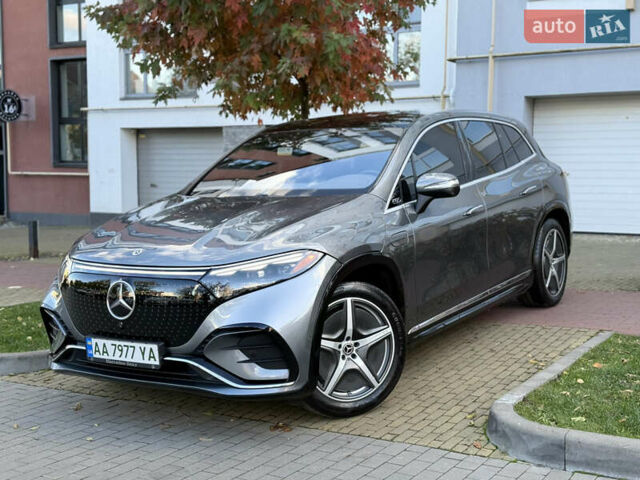 Серый Мерседес EQS SUV, объемом двигателя 0 л и пробегом 16 тыс. км за 85500 $, фото 1 на Automoto.ua