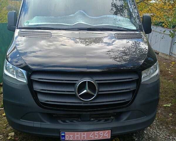 Черный Мерседес eSprinter, объемом двигателя 2.3 л и пробегом 198 тыс. км за 21949 $, фото 1 на Automoto.ua