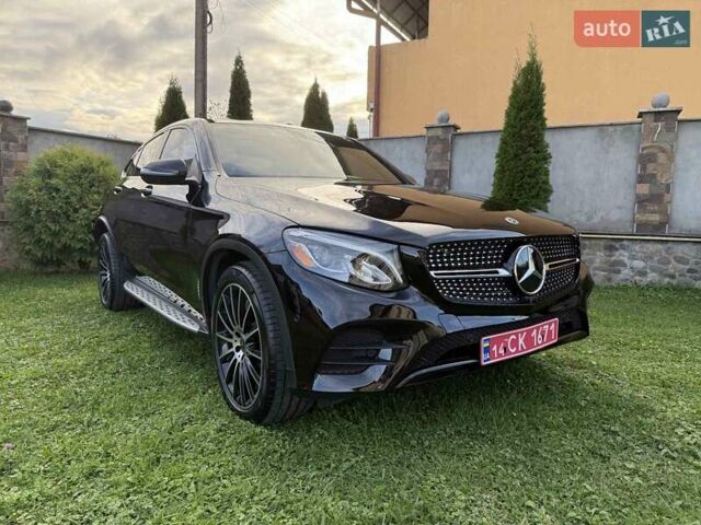 Черный Мерседес GLC-Class Coupe, объемом двигателя 1.99 л и пробегом 150 тыс. км за 44000 $, фото 1 на Automoto.ua