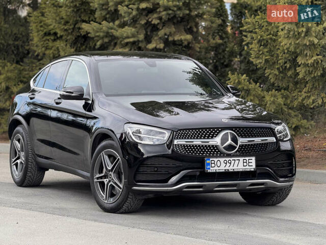 Черный Мерседес GLC-Class Coupe, объемом двигателя 1.95 л и пробегом 103 тыс. км за 45000 $, фото 1 на Automoto.ua