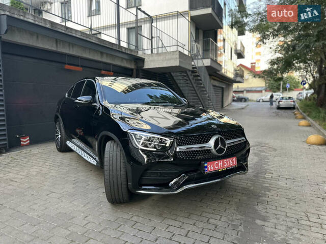 Черный Мерседес GLC-Class Coupe, объемом двигателя 2.93 л и пробегом 81 тыс. км за 54500 $, фото 1 на Automoto.ua