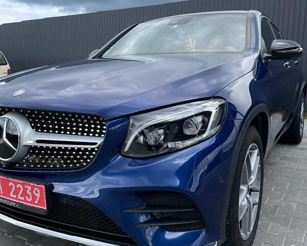 Мерседес GLC-Class Coupe 2016 у Луцьку на Automoto.ua Синій Мерседес GLC-Class Coupe, об'ємом двигуна 2.14 л та пробігом 270 тис. км за 23000 $, фото 1 на Automoto.ua