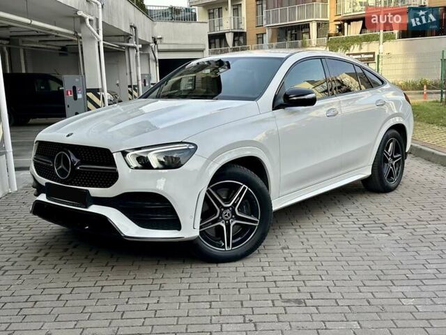 Белый Мерседес GLE-Class Coupe, объемом двигателя 2.93 л и пробегом 35 тыс. км за 83700 $, фото 1 на Automoto.ua