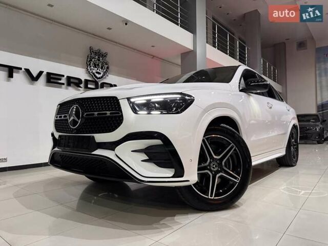 Белый Мерседес GLE-Class Coupe, объемом двигателя 2 л и пробегом 2 тыс. км за 117900 $, фото 1 на Automoto.ua