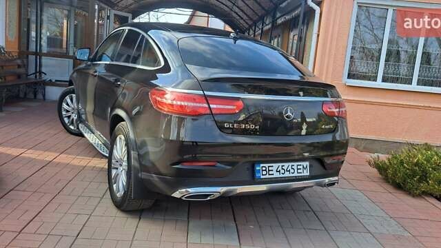 Черный Мерседес GLE-Class Coupe, объемом двигателя 2.99 л и пробегом 147 тыс. км за 42500 $, фото 1 на Automoto.ua