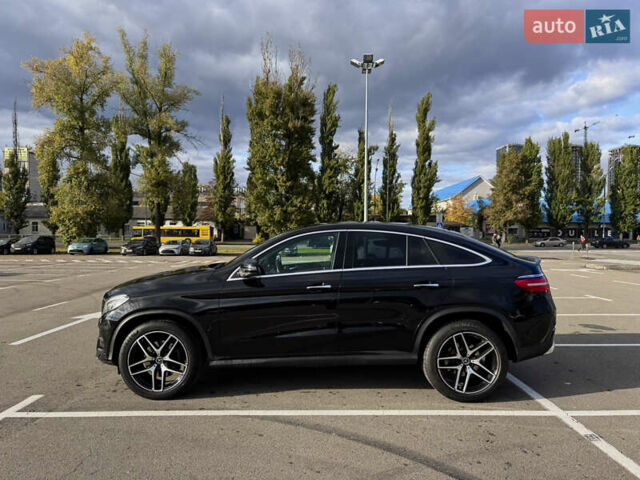Черный Мерседес GLE-Class Coupe, объемом двигателя 3 л и пробегом 99 тыс. км за 41500 $, фото 1 на Automoto.ua