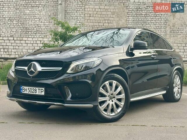 Черный Мерседес GLE-Class Coupe, объемом двигателя 3 л и пробегом 192 тыс. км за 35500 $, фото 1 на Automoto.ua