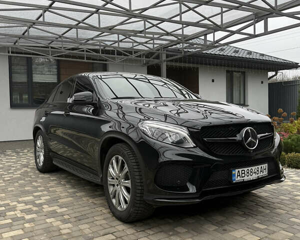 Чорний Мерседес GLE-Class Coupe, об'ємом двигуна 3 л та пробігом 145 тис. км за 38500 $, фото 1 на Automoto.ua