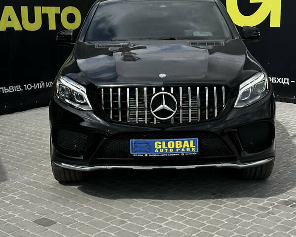 Чорний Мерседес GLE-Class Coupe, об'ємом двигуна 3 л та пробігом 41 тис. км за 41300 $, фото 1 на Automoto.ua