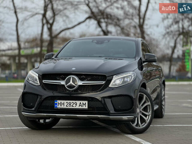 Черный Мерседес GLE-Class Coupe, объемом двигателя 2.99 л и пробегом 180 тыс. км за 33500 $, фото 1 на Automoto.ua