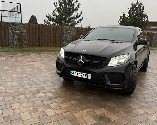 Черный Мерседес GLE-Class Coupe, объемом двигателя 2.99 л и пробегом 171 тыс. км за 45500 $, фото 1 на Automoto.ua