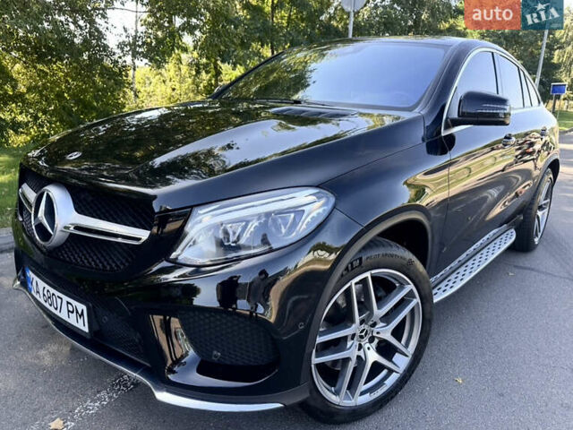 Чорний Мерседес GLE-Class Coupe, об'ємом двигуна 3 л та пробігом 65 тис. км за 46700 $, фото 1 на Automoto.ua