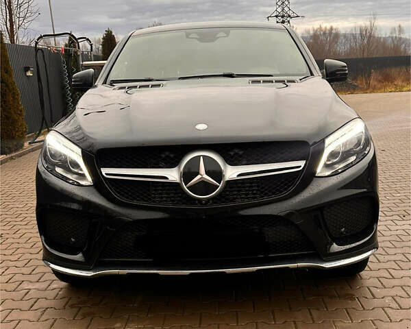 Черный Мерседес GLE-Class Coupe, объемом двигателя 2.99 л и пробегом 206 тыс. км за 41282 $, фото 1 на Automoto.ua