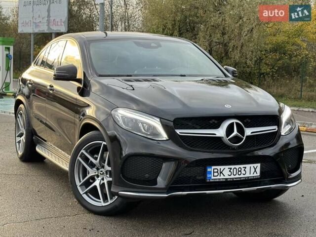 Чорний Мерседес GLE-Class Coupe, об'ємом двигуна 3 л та пробігом 82 тис. км за 46900 $, фото 1 на Automoto.ua