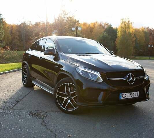Черный Мерседес GLE-Class Coupe, объемом двигателя 3 л и пробегом 137 тыс. км за 47777 $, фото 1 на Automoto.ua
