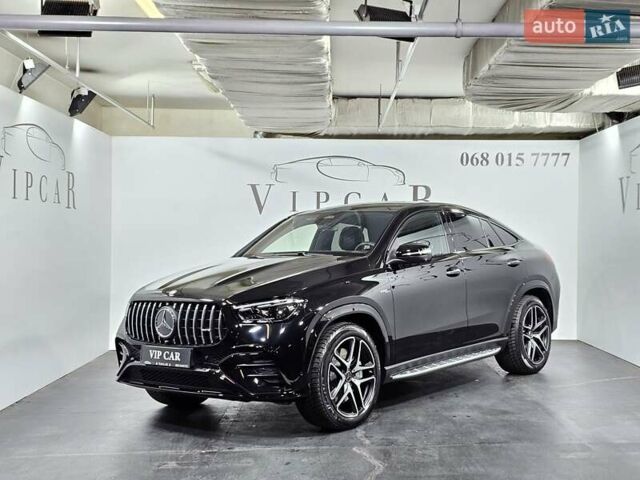 Черный Мерседес GLE-Class Coupe, объемом двигателя 3 л и пробегом 1 тыс. км за 150739 $, фото 1 на Automoto.ua