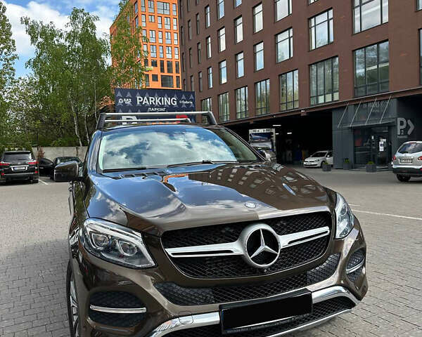Коричневый Мерседес GLE-Class Coupe, объемом двигателя 2.99 л и пробегом 207 тыс. км за 38400 $, фото 1 на Automoto.ua
