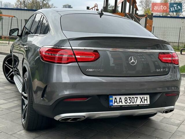 Мерседес GLE-Class Coupe 2016 у Києві на Automoto.ua Сірий Мерседес GLE-Class Coupe, об'ємом двигуна 3 л та пробігом 57 тис. км за 41500 $, фото 1 на Automoto.ua