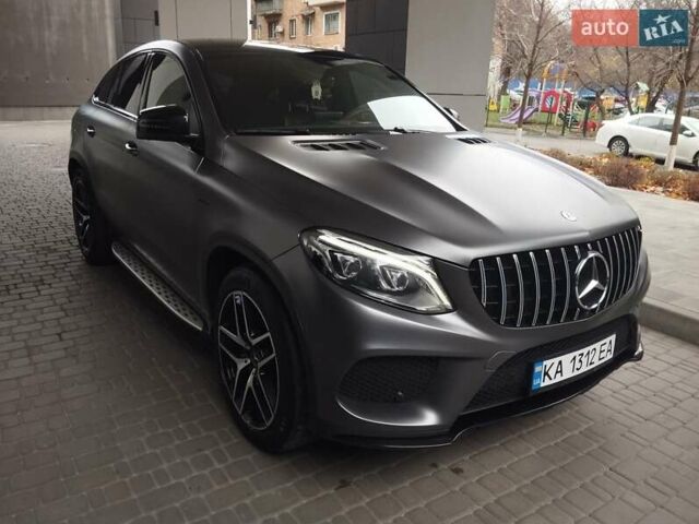 Серый Мерседес GLE-Class Coupe, объемом двигателя 3 л и пробегом 120 тыс. км за 42500 $, фото 1 на Automoto.ua