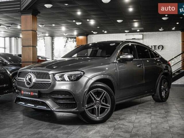 Серый Мерседес GLE-Class Coupe, объемом двигателя 2.93 л и пробегом 94 тыс. км за 79900 $, фото 1 на Automoto.ua