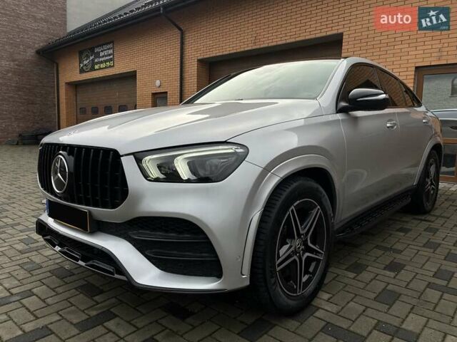 Серый Мерседес GLE-Class Coupe, объемом двигателя 2.93 л и пробегом 48 тыс. км за 74500 $, фото 1 на Automoto.ua