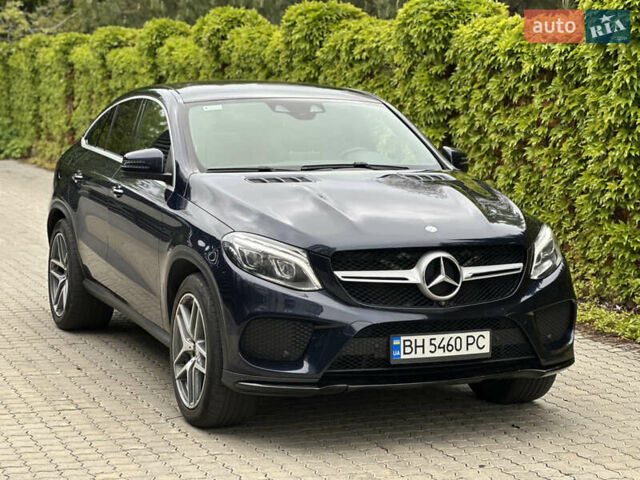 Синій Мерседес GLE-Class Coupe, об'ємом двигуна 4.66 л та пробігом 190 тис. км за 41000 $, фото 1 на Automoto.ua