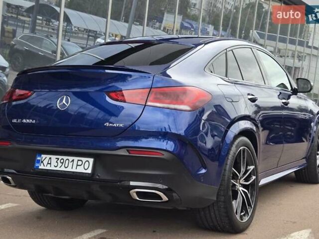 Синий Мерседес GLE-Class Coupe, объемом двигателя 2.93 л и пробегом 62 тыс. км за 77000 $, фото 1 на Automoto.ua