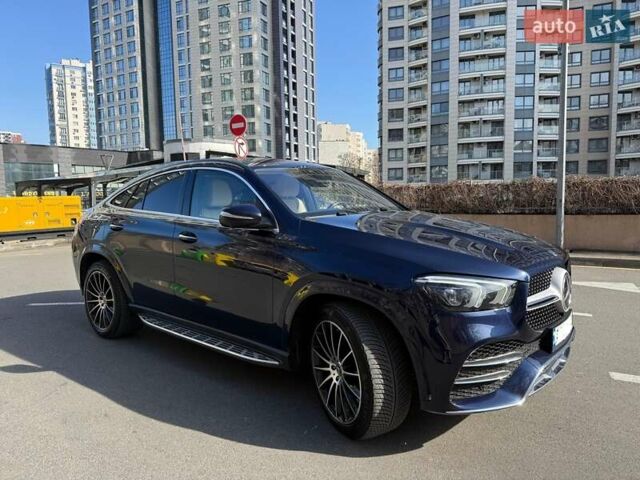 Синій Мерседес GLE-Class Coupe, об'ємом двигуна 2.93 л та пробігом 103 тис. км за 75000 $, фото 1 на Automoto.ua