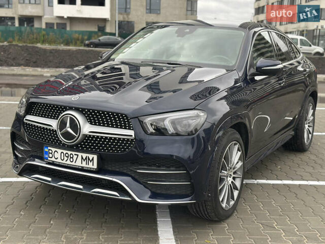 Мерседес GLE-Class Coupe 2021 в Киеве на Automoto.ua Синий Мерседес GLE-Class Coupe, объемом двигателя 2.93 л и пробегом 38 тыс. км за 74700 $, фото 1 на Automoto.ua