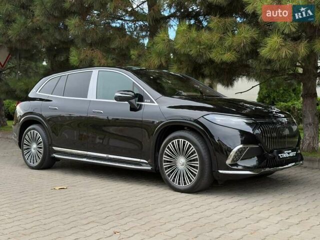 Чорний Мерседес Maybach EQS SUV, об'ємом двигуна 0 л та пробігом 3 тис. км за 207582 $, фото 1 на Automoto.ua