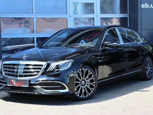 Чорний Мерседес Maybach S-Class, об'ємом двигуна 6 л та пробігом 53 тис. км за 75900 $, фото 1 на Automoto.ua