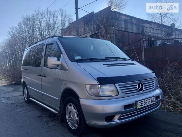 Сірий Мерседес Vito 110, об'ємом двигуна 2.1 л та пробігом 280 тис. км за 6100 $, фото 1 на Automoto.ua