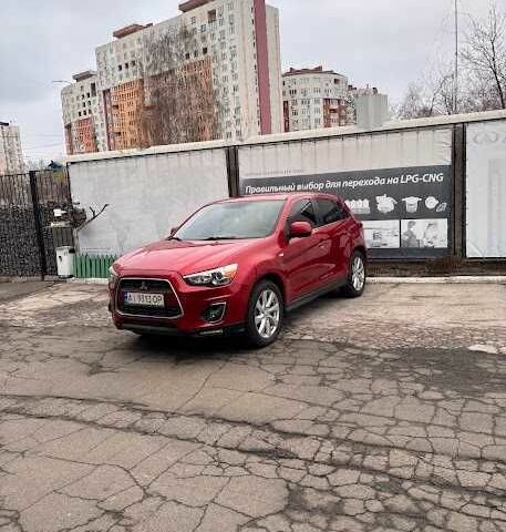 Красный Мицубиси АСХ, объемом двигателя 2 л и пробегом 198 тыс. км за 9850 $, фото 1 на Automoto.ua