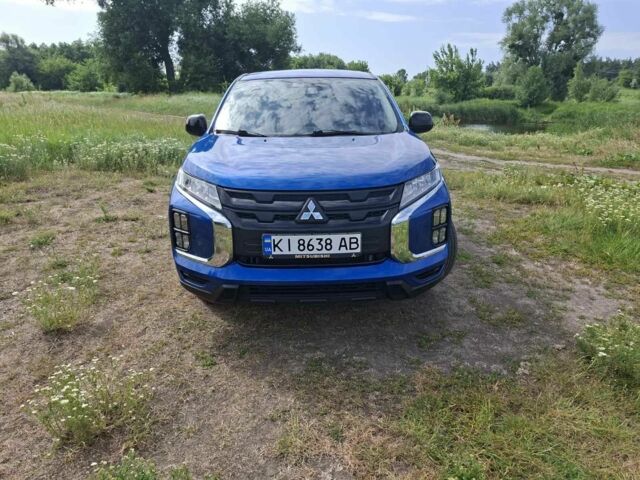 Синий Мицубиси АСХ, объемом двигателя 2 л и пробегом 138 тыс. км за 15000 $, фото 1 на Automoto.ua