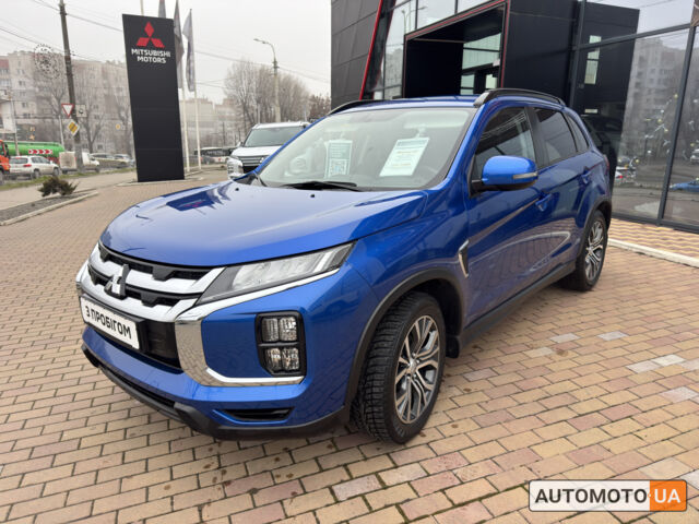 Синий Мицубиси АСХ, объемом двигателя 2 л и пробегом 27 тыс. км за 21500 $, фото 1 на Automoto.ua
