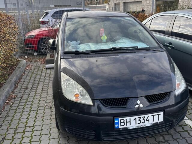 Черный Мицубиси Кольт, объемом двигателя 1.3 л и пробегом 180 тыс. км за 4500 $, фото 1 на Automoto.ua