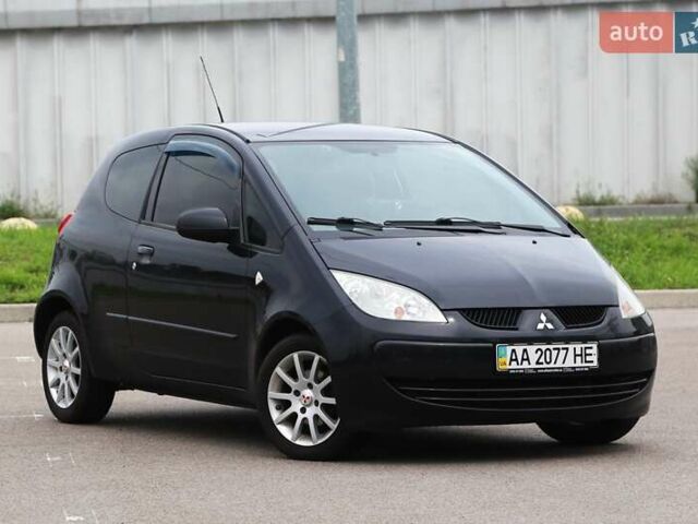 Черный Мицубиси Кольт, объемом двигателя 1.33 л и пробегом 201 тыс. км за 4300 $, фото 1 на Automoto.ua