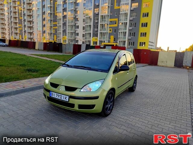 Зеленый Мицубиси Кольт, объемом двигателя 1.3 л и пробегом 186 тыс. км за 4000 $, фото 1 на Automoto.ua