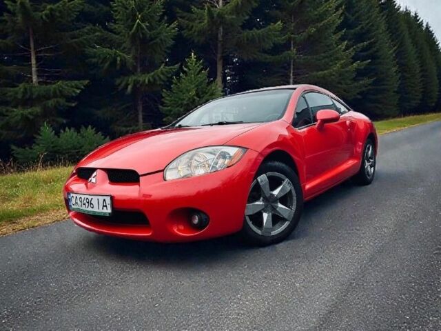 Красный Мицубиси Эклипс, объемом двигателя 2.4 л и пробегом 165 тыс. км за 6900 $, фото 1 на Automoto.ua