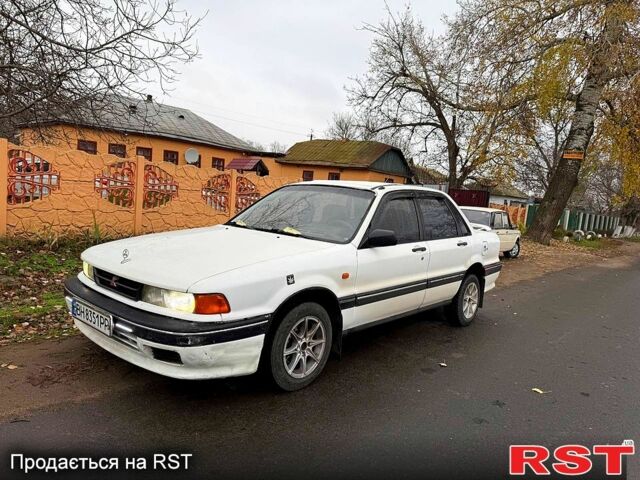 Белый Мицубиси Галант, объемом двигателя 1.8 л и пробегом 120 тыс. км за 1450 $, фото 1 на Automoto.ua