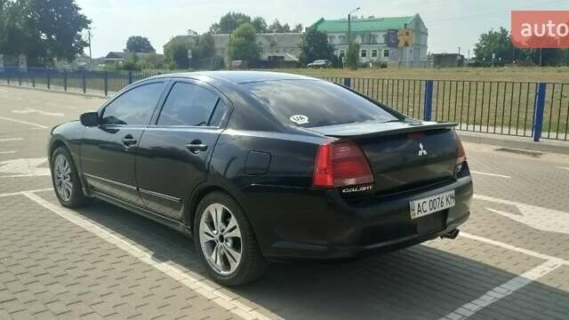 Черный Мицубиси Галант, объемом двигателя 3.8 л и пробегом 90 тыс. км за 7900 $, фото 1 на Automoto.ua
