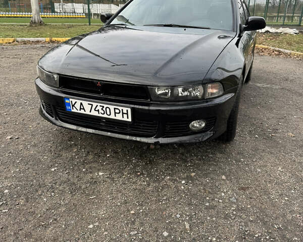 Чорний Міцубісі Галант, об'ємом двигуна 2 л та пробігом 164 тис. км за 5000 $, фото 1 на Automoto.ua