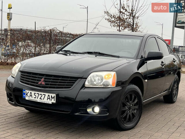 Черный Мицубиси Галант, объемом двигателя 2.4 л и пробегом 312 тыс. км за 5300 $, фото 1 на Automoto.ua