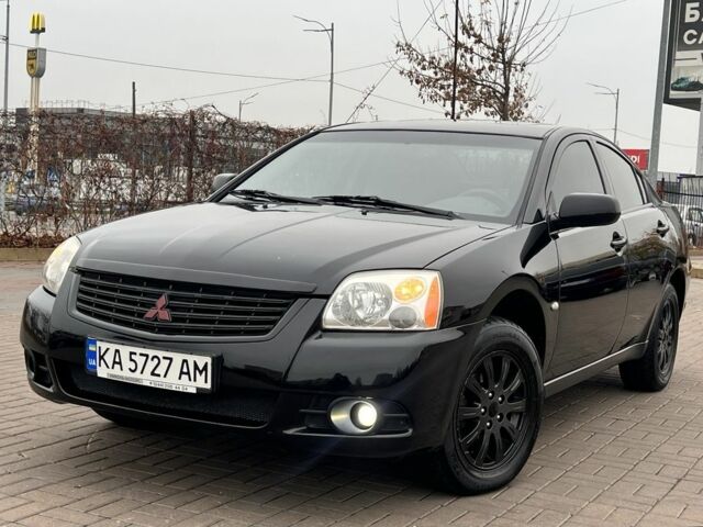 Черный Мицубиси Галант, объемом двигателя 2.4 л и пробегом 312 тыс. км за 5300 $, фото 1 на Automoto.ua