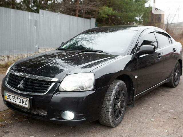 Черный Мицубиси Галант, объемом двигателя 2.4 л и пробегом 263 тыс. км за 6200 $, фото 1 на Automoto.ua