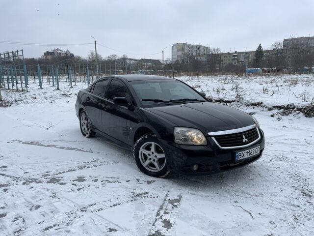 Черный Мицубиси Галант, объемом двигателя 2.4 л и пробегом 270 тыс. км за 5090 $, фото 1 на Automoto.ua