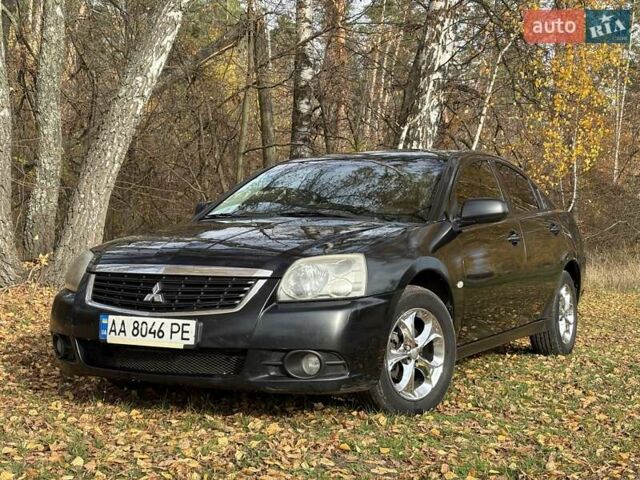 Черный Мицубиси Галант, объемом двигателя 2.4 л и пробегом 209 тыс. км за 6700 $, фото 1 на Automoto.ua