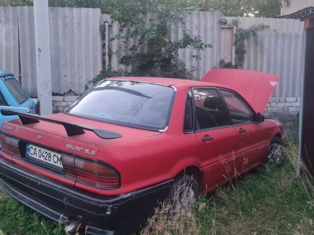 Червоний Міцубісі Галант, об'ємом двигуна 2 л та пробігом 150 тис. км за 832 $, фото 1 на Automoto.ua