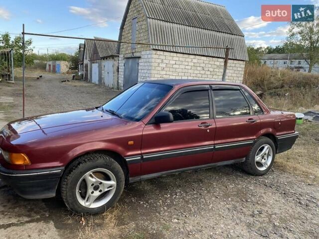 Червоний Міцубісі Галант, об'ємом двигуна 2 л та пробігом 218 тис. км за 1999 $, фото 1 на Automoto.ua